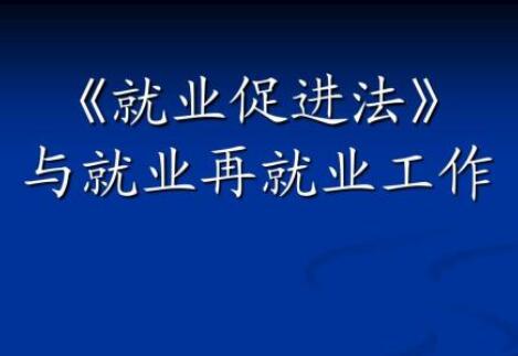 2020年就业促进法全文【最新版】