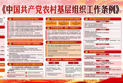 2020中国共产党农村基层组织工作条例全文